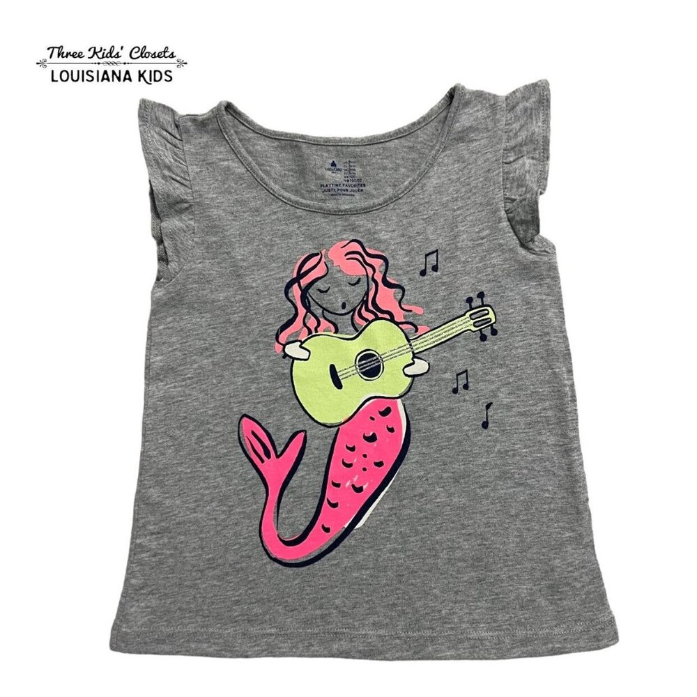 Baby Gap 3Y Mermaid Guitar Music Tank Top